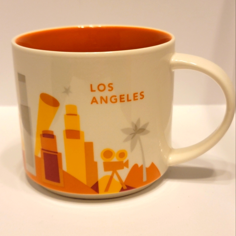 Starbucks 2017 You Are Here Series Los Angeles Ceramic 14oz Mug Cup